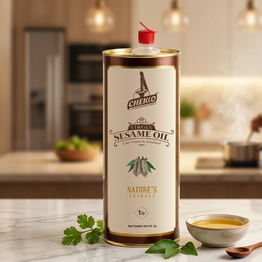 Chekko Cold Pressed Virgin Sesame Oil