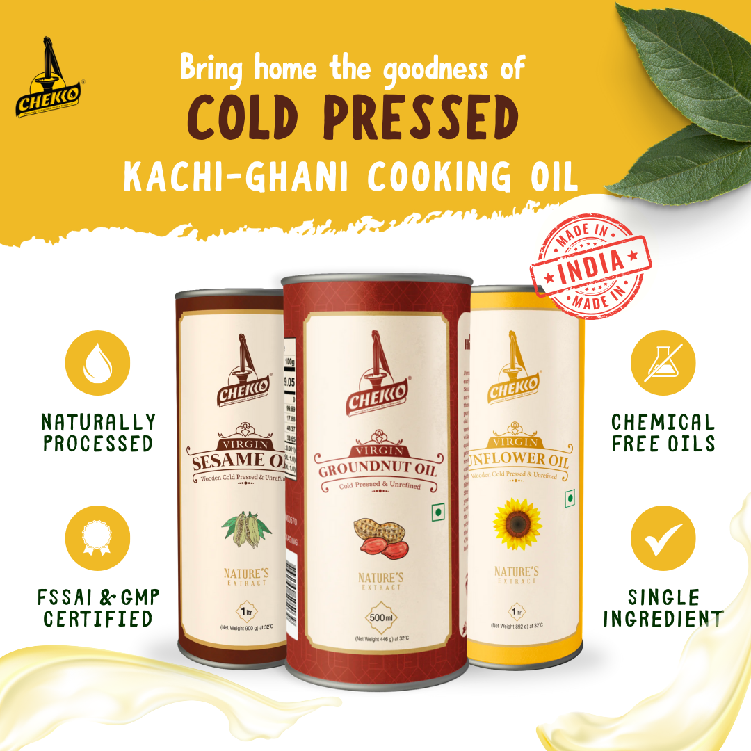 Chekko Cold Pressed Virgin Mustard Oil