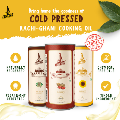 Chekko Cold Pressed Virgin Mustard Oil