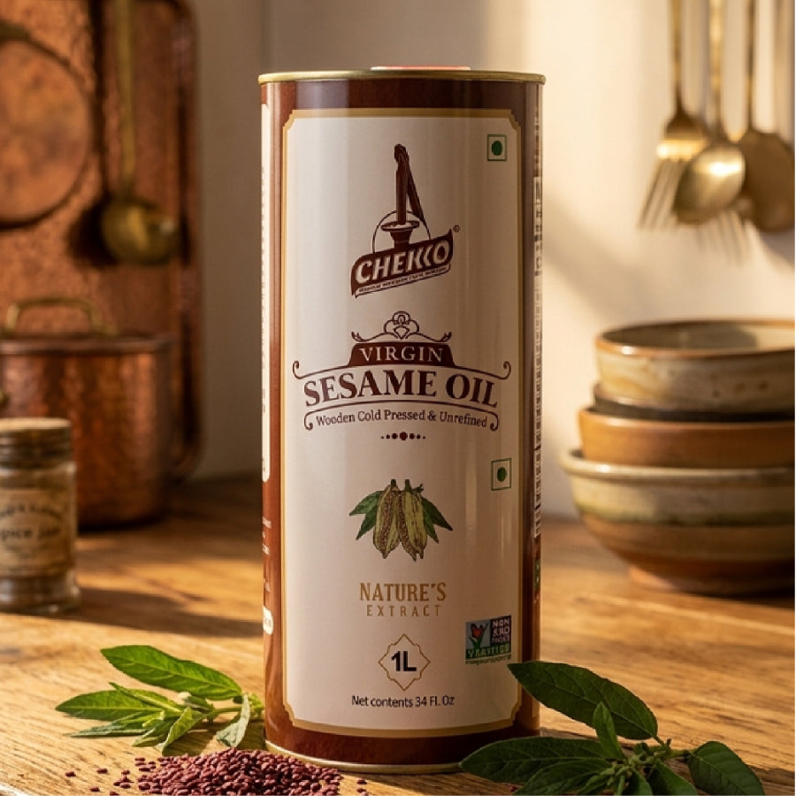 Chekko Cold Pressed Virgin Sesame Oil