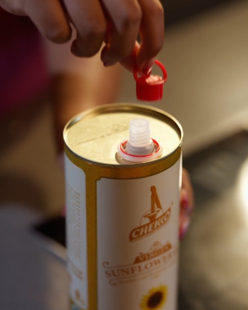 Cold Pressed Sunflower Oil — Unrefined, No Hexane | Chekko Oils USA