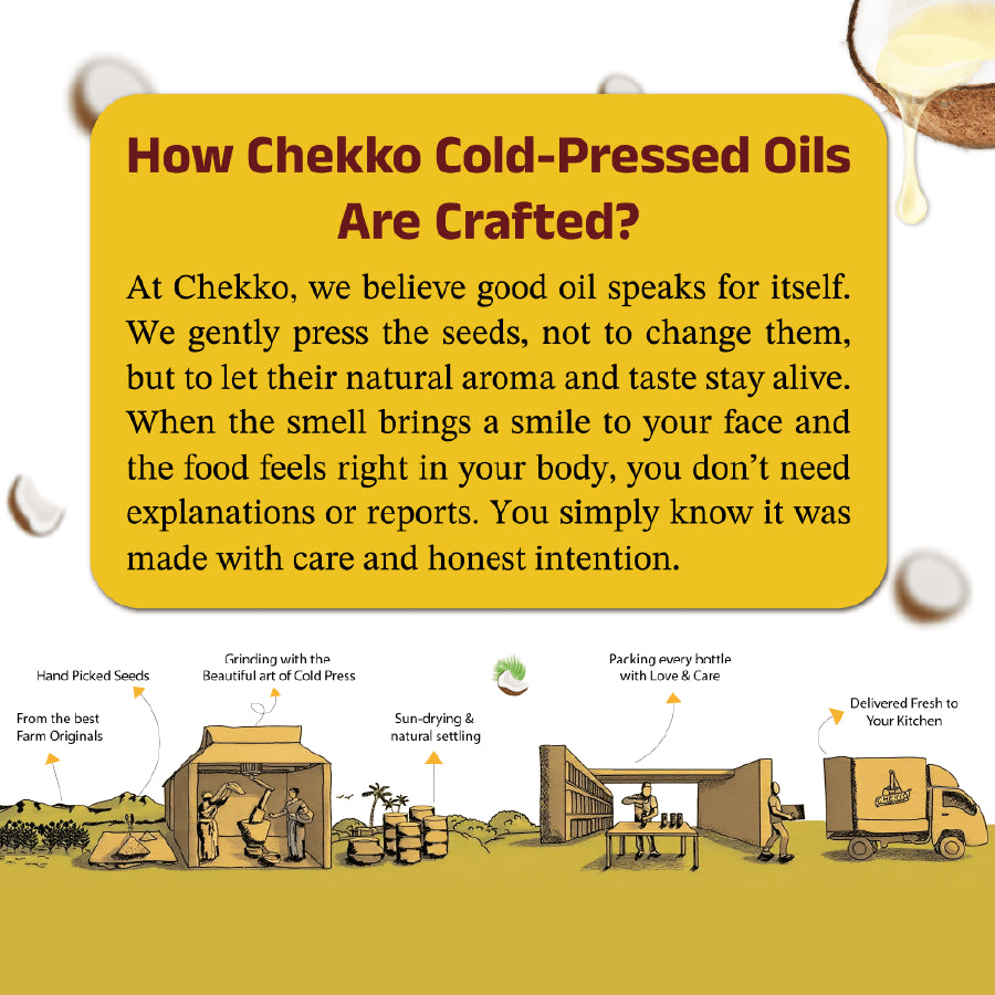 Chekko Cold Pressed Virgin Coconut Oil