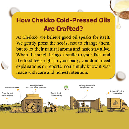 Chekko Cold Pressed Virgin Coconut Oil