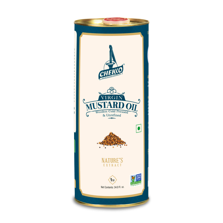 Chekko Cold Pressed Virgin Mustard Oil
