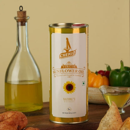 Chekko Cold Pressed Virgin Sunflower Oil