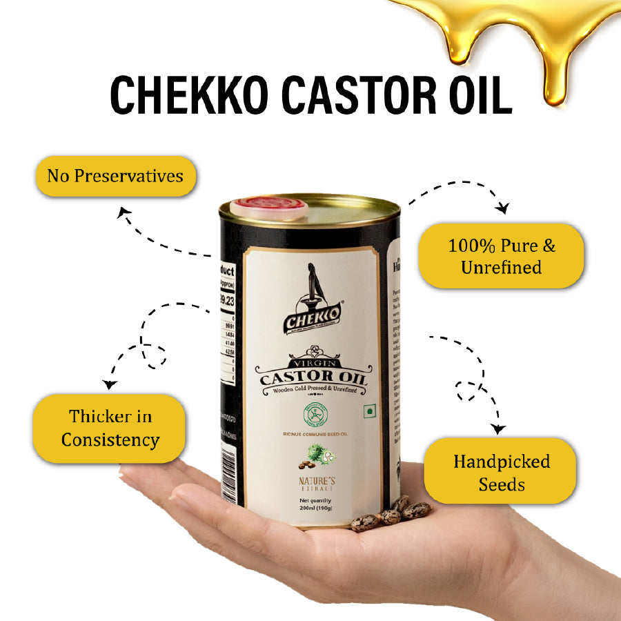 Chekko Cold Pressed Virgin Castor Oil