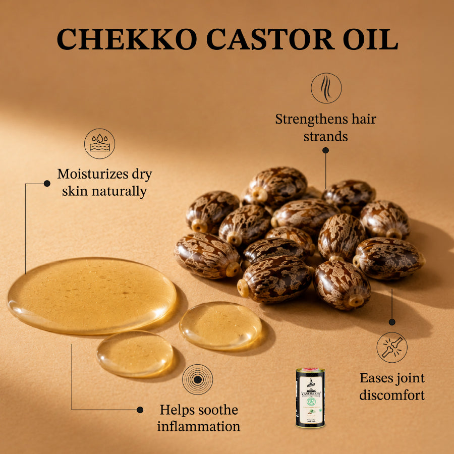 Chekko Cold Pressed Virgin Castor Oil