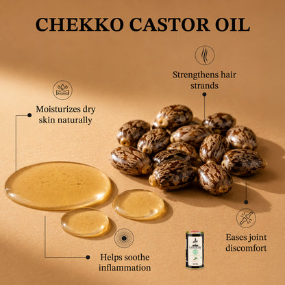 Chekko Cold Pressed Virgin Castor Oil