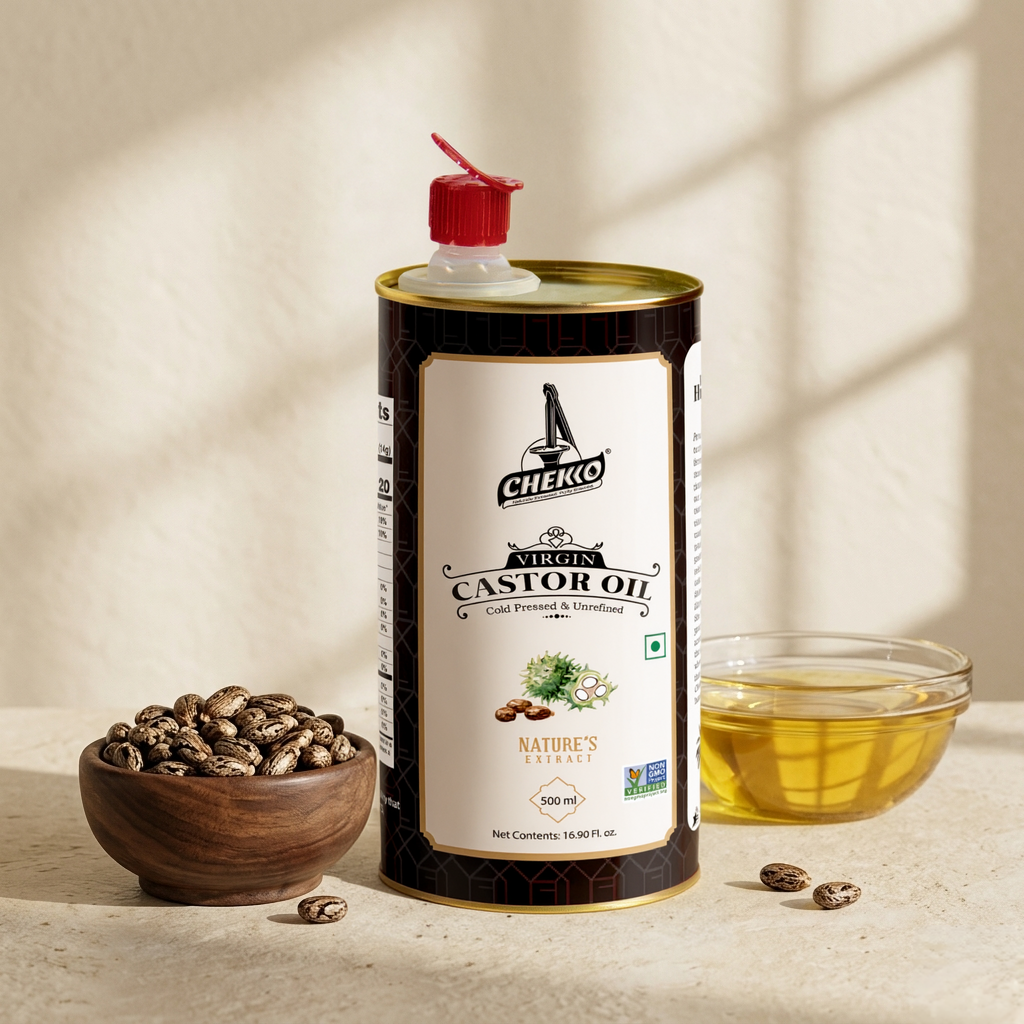 Chekko Cold Pressed Virgin Castor Oil