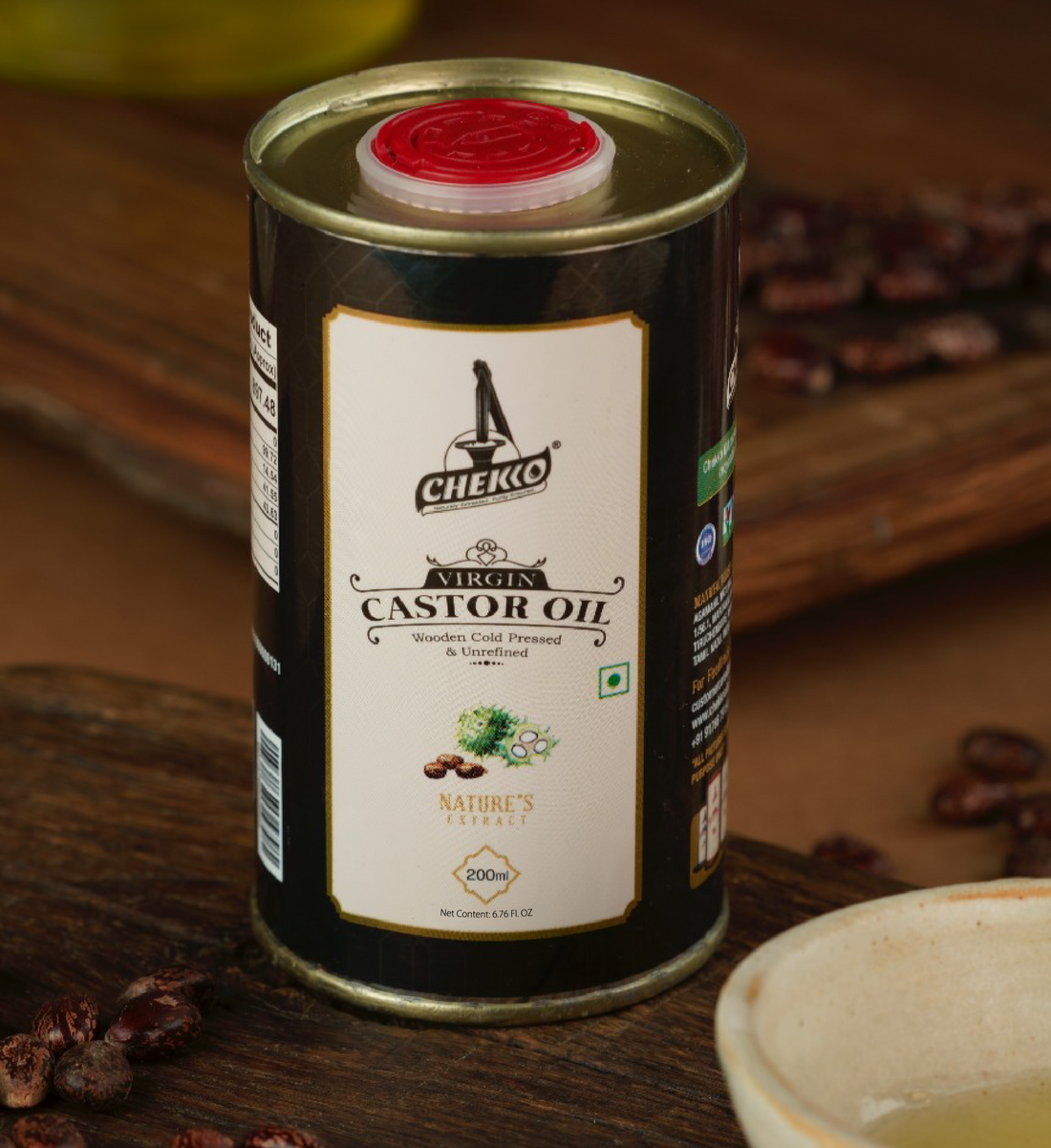 Chekko Cold Pressed Virgin Castor Oil