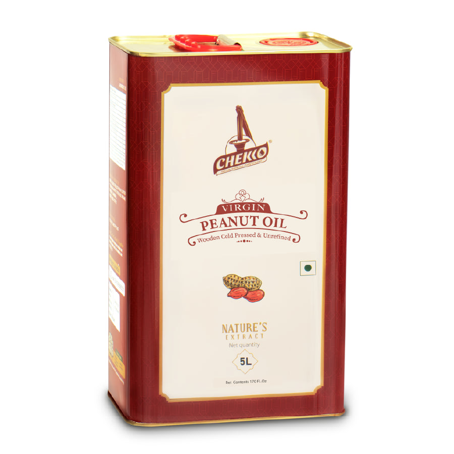 Chekko Cold Pressed Virgin Groundnut /Peanut Oil