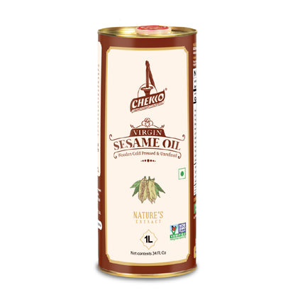 Chekko Cold Pressed Virgin Sesame Oil