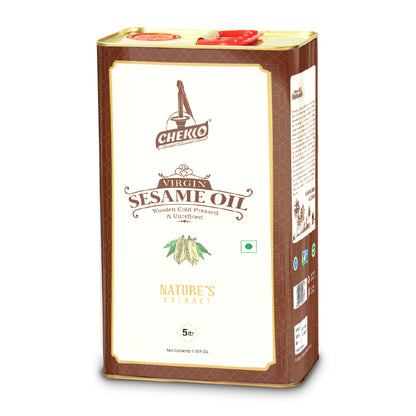 Chekko Cold Pressed Virgin Sesame Oil