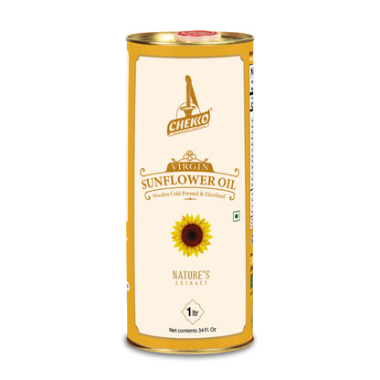 Chekko Cold Pressed Virgin Sunflower Oil